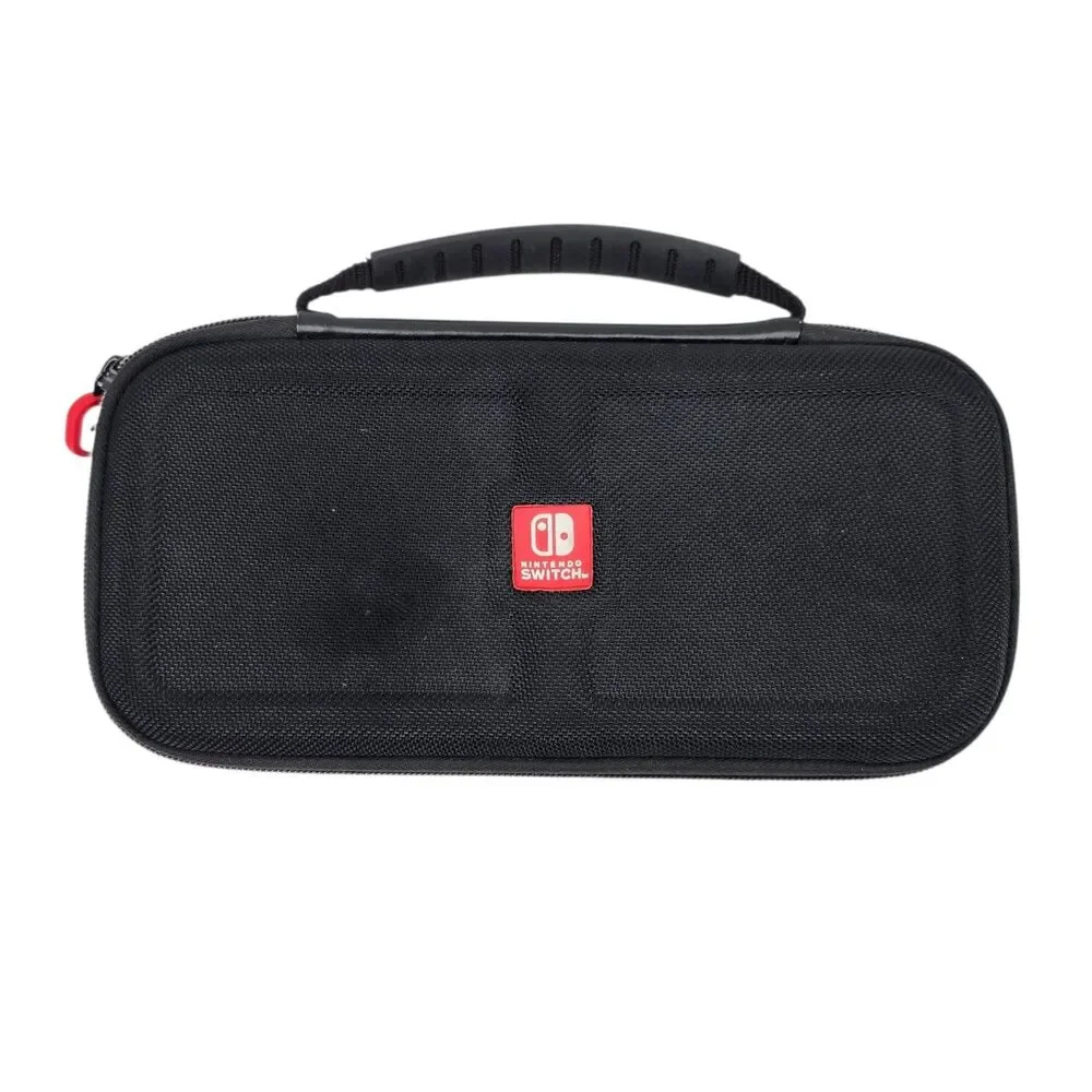 Nintendo Switch Game Deluxe Travel Carry Case Hard Shell Black